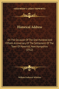 Historical Address