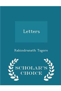 Letters - Scholar's Choice Edition