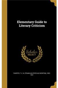 Elementary Guide to Literary Criticism