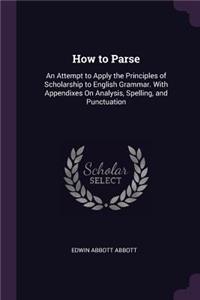 How to Parse