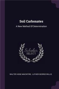 Soil Carbonates