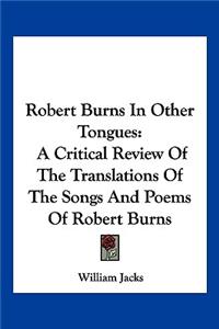 Robert Burns In Other Tongues