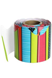 Stylin' Stripes Scalloped Bulletin Board Borders