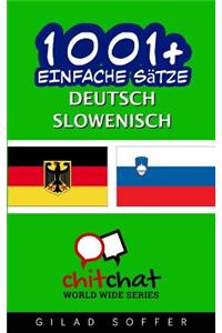 1001+ Einfache Sätze Deutsch - Slowenisch