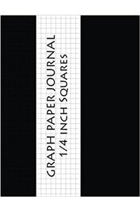 Graph Paper Journal 1/4 Inch Squares Graphing Paper: Volume 5 (Composition Books)