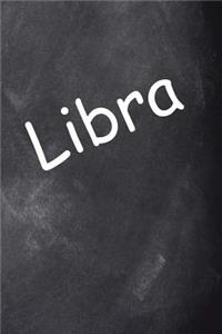 Libra Zodiac Horoscope Journal Chalkboard
