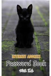 Internet Address Password Book With Tabs