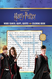 Harry Potter Word Search, Quips, Quotes, and Coloring Book