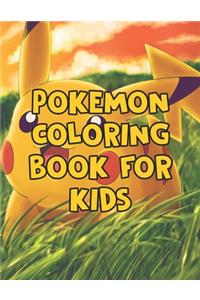 Pokemon Coloring Book For Kids