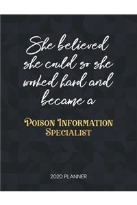 She Believed She Could So She Worked Hard And Became A Poison Information Specialist