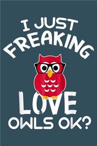 I just freaking love owls OK
