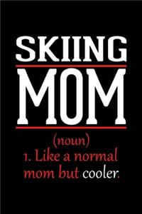Skiing Mom Notebook