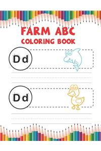 Farm Abc Coloring Book