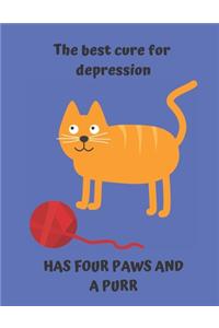 The best cure for depression has four paws and a purr