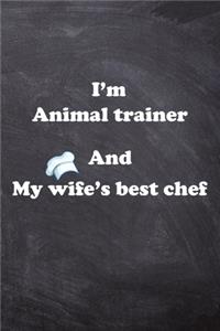 I am Animal trainer And my Wife Best Cook Journal