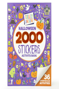 2000 Stickers Halloween Activity Book