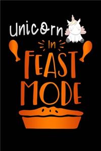 unicorn in feast mode