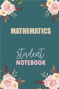 Mathematics Student Notebook