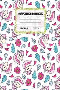 Composition Notebook Wide Ruled