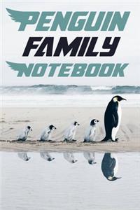 Penguin family notebook