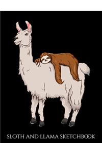 Sloth And Llama Sketchbook