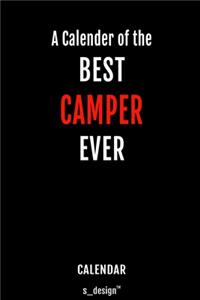 Calendar for Campers / Camper
