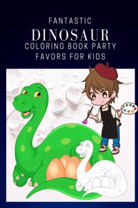 Fantastic Dinosaur Coloring Book Party Favors For Kids