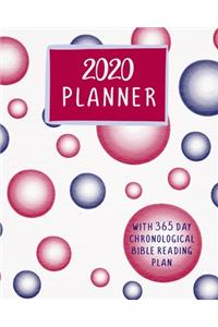 2020 Planner with 365 Day Chronological Bible Reading Plan