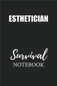 Esthetician Survival Notebook