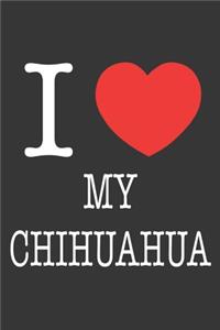 I Heart My Chihuahua Notebook