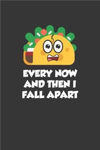 Every Now And Then I Fall Apart Notebook