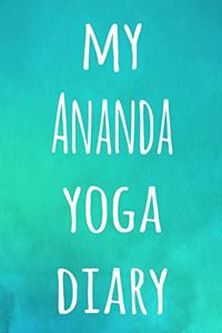 My Ananda Yoga Diary