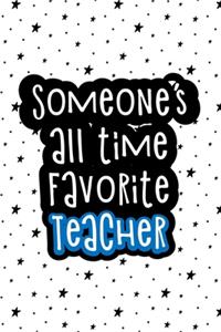 Someone's All-Time Favorite Teacher