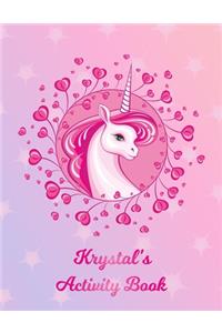 Krystal's Activity Book