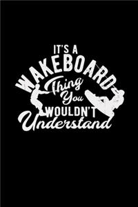 It's a wakeboard thing