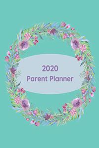Parent Planner 2020- Keep track of Family Activities and Appointments