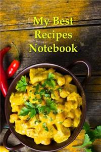 My Best Recipes Notebook