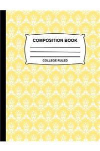 College Ruled Composition Book