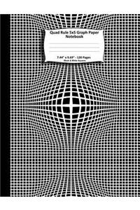 Quad Rule 5x5 Graph Paper Notebook. 7.44