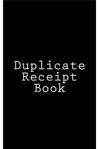 Duplicate Receipt Book