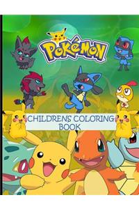 Pokemon Children's Coloring Book