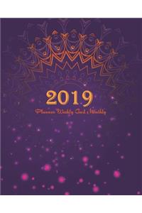 2019 Planner Weekly and Monthly