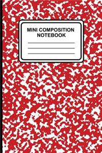 Mini Composition Notebook