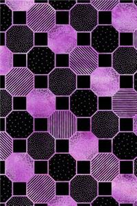 Bullet Journal Notebook Dotty Hexagon Pattern 8