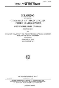 Fiscal Year 2006 Budget