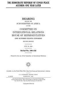The Democratic Republic of Congo Peace Accords: One Year Later