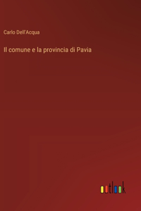 Il comune e la provincia di Pavia