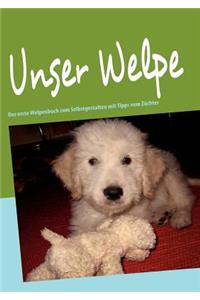 Unser Welpe