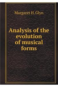 Analysis of the Evolution of Musical Forms