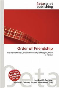 Order of Friendship